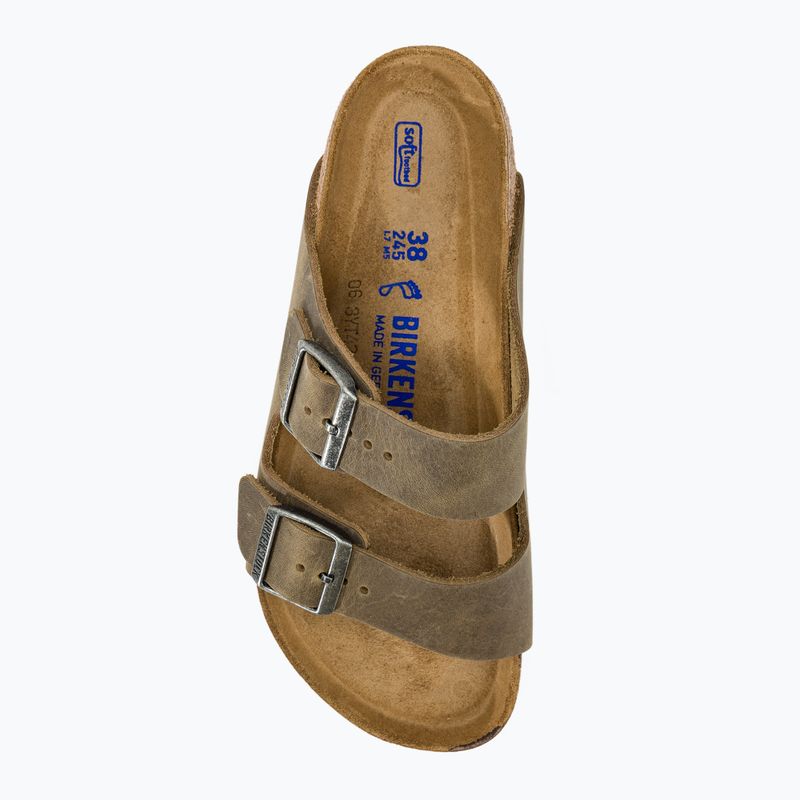 В'єтнамки BIRKENSTOCK Arizona SFB LEOI Регулярні вицвілі шльопанці кольору хакі 5