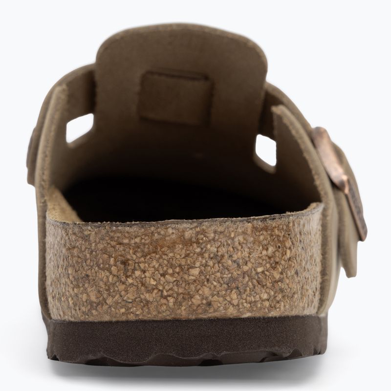 Шльопанці BIRKENSTOCK Boston SFB LEOI Narrow tobacco brown 6