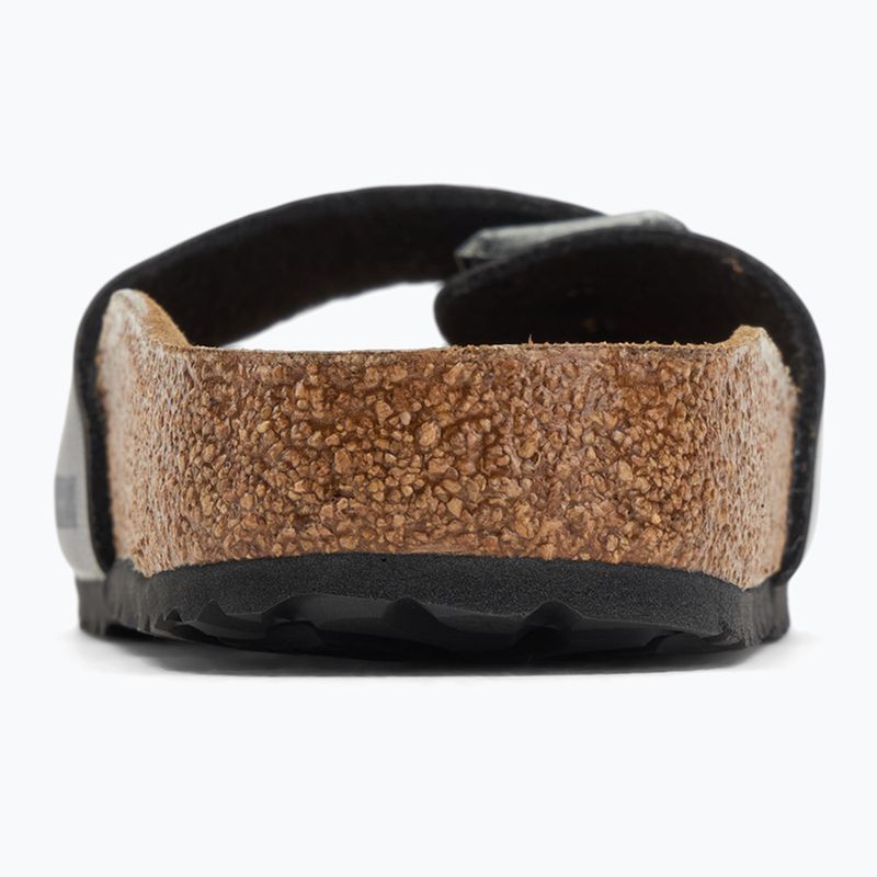 BIRKENSTOCK Madrid BF Вузькі шльопанці металік чорні 6
