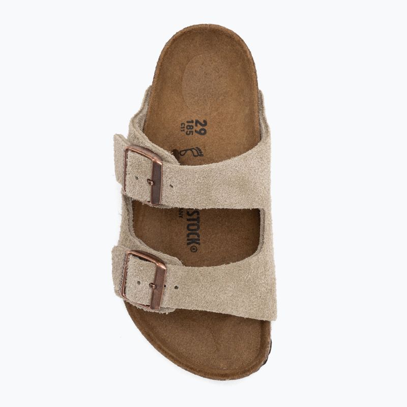 Шльопанці BIRKENSTOCK Arizona Kids LEVE Regular сіро-коричневі 5
