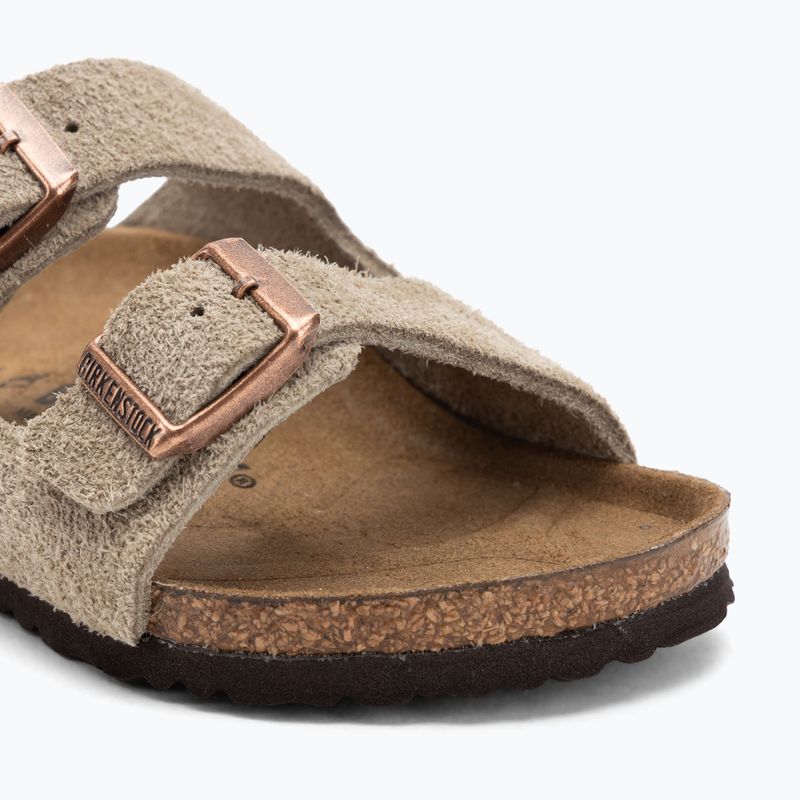 Шльопанці BIRKENSTOCK Arizona Kids LEVE Regular сіро-коричневі 7