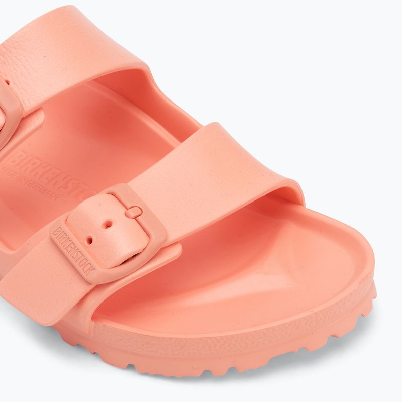 Шльопанці BIRKENSTOCK Arizona EVA Narrow coral peach 7
