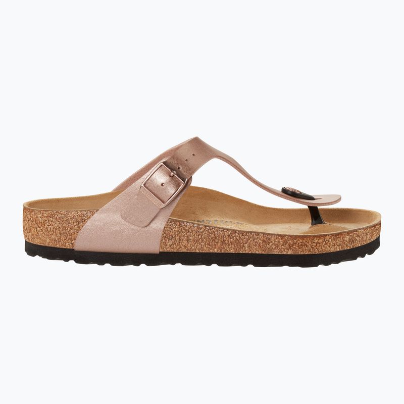 Шльопанці жіночі BIRKENSTOCK Gizeh Birko-Flor copper 2