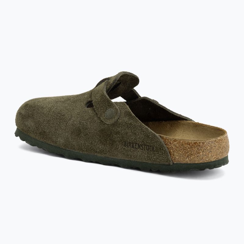 Шльопанці BIRKENSTOCK Boston Suede Leather thyme 3