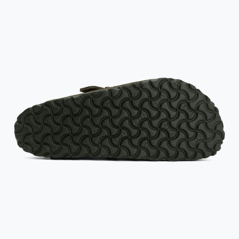 Шльопанці BIRKENSTOCK Boston Suede Leather thyme 4