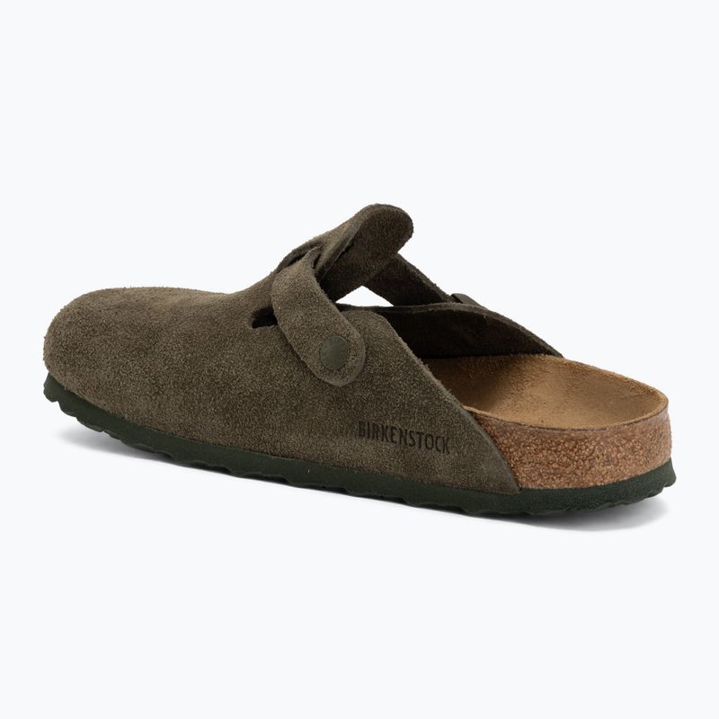 Шльопанці BIRKENSTOCK Boston Suede Leather thyme 3
