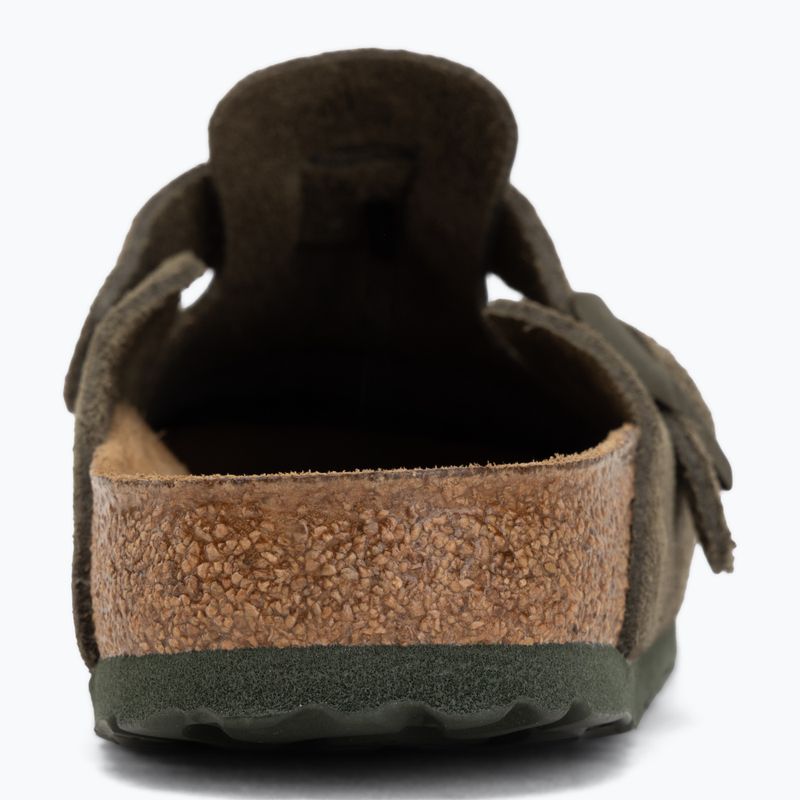 Шльопанці BIRKENSTOCK Boston Suede Leather thyme 6