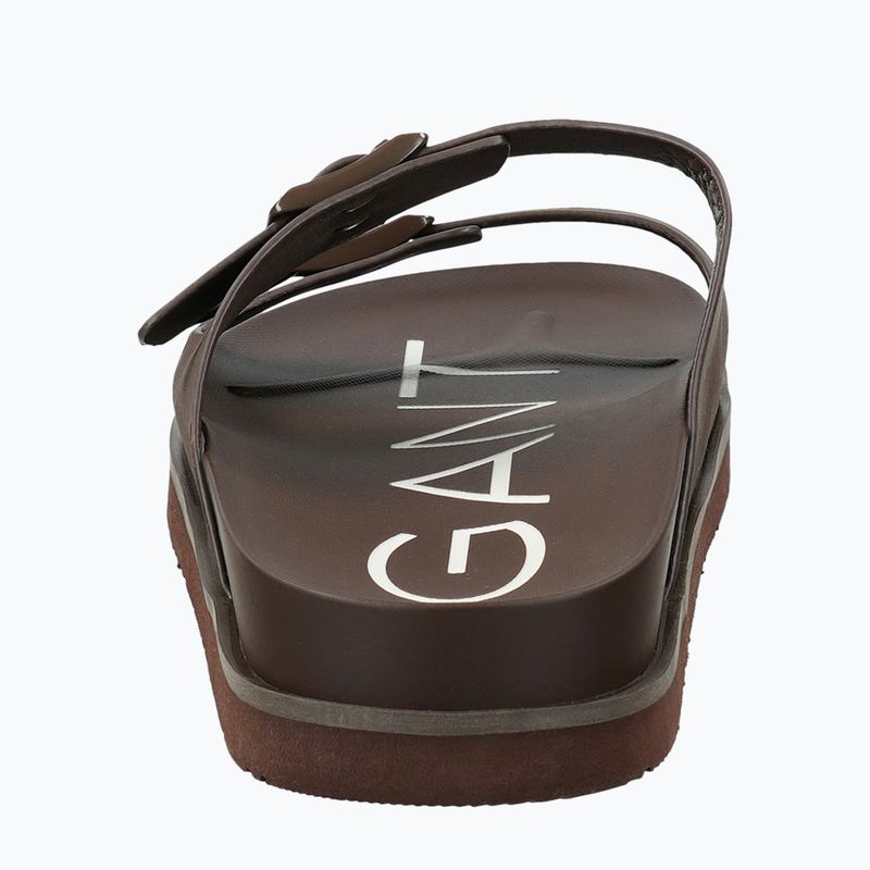 Чоловічі шльопанці GANT Palbuddy dark brown 4