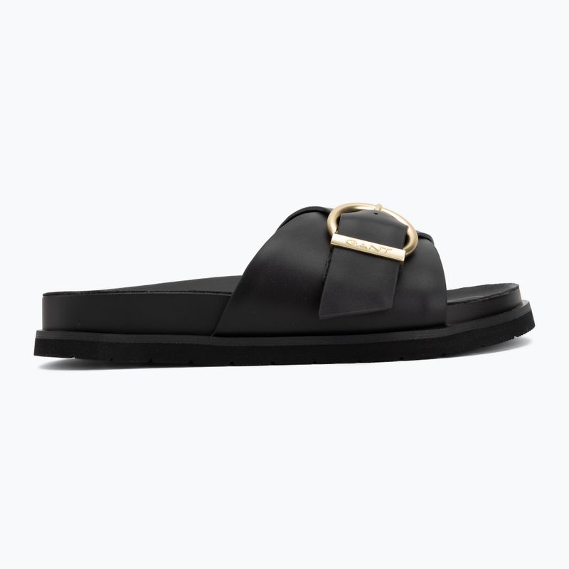 Жіночі шльопанці GANT Mardale black 2