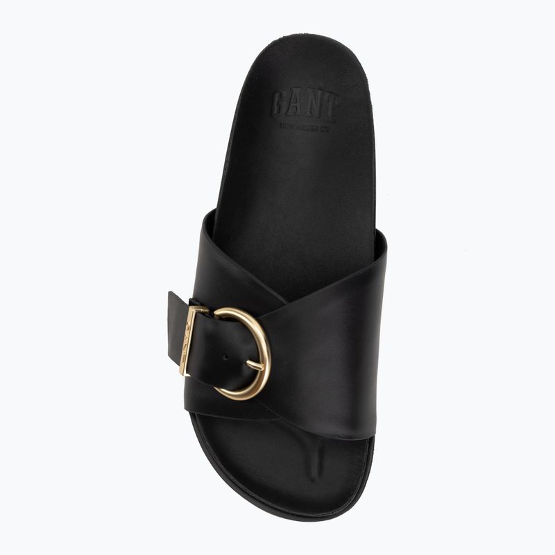 Жіночі шльопанці GANT Mardale black 5