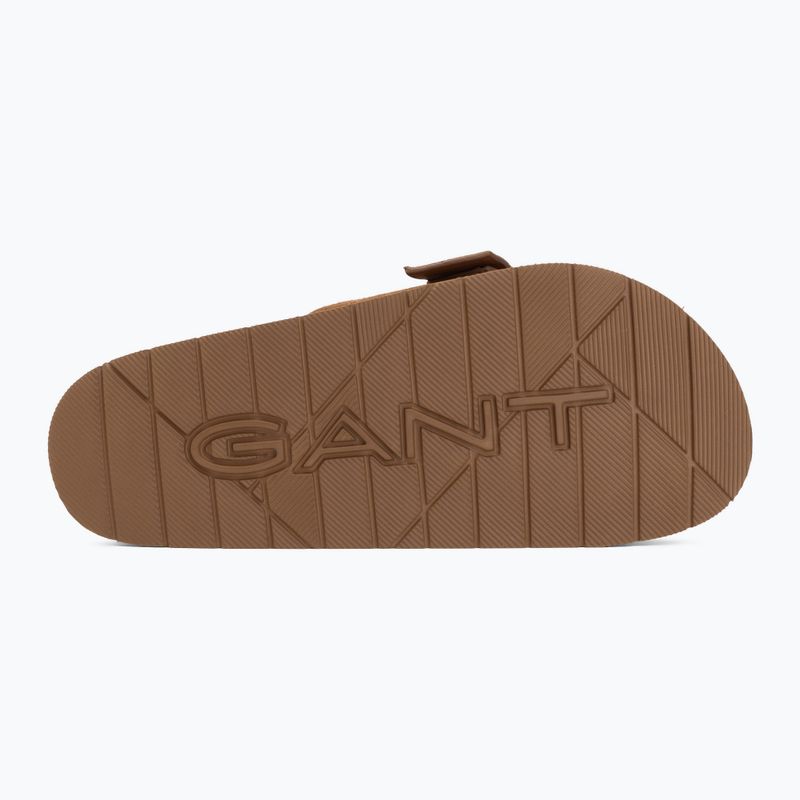 Жіночі шльопанці GANT Mardale cognac 4