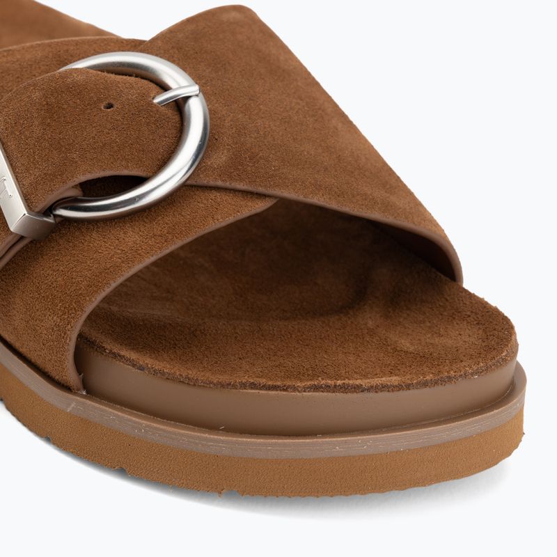 Жіночі шльопанці GANT Mardale cognac 7