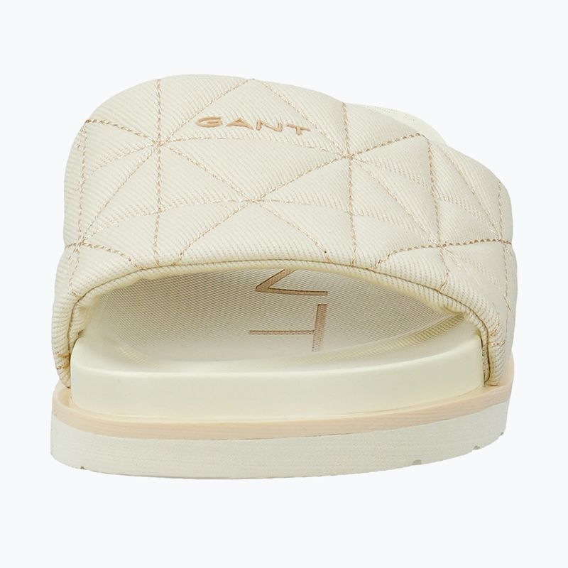 Шльопанці жіночі GANT Mardale off white 3