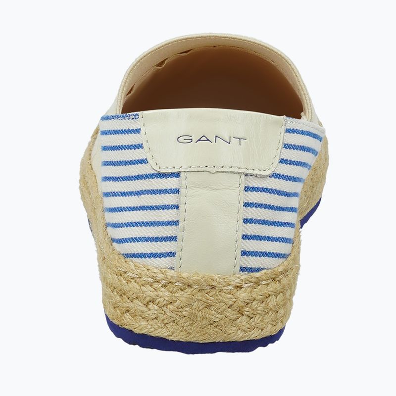 Жіночі еспадрильї GANT Raffiaville blue/cream 4