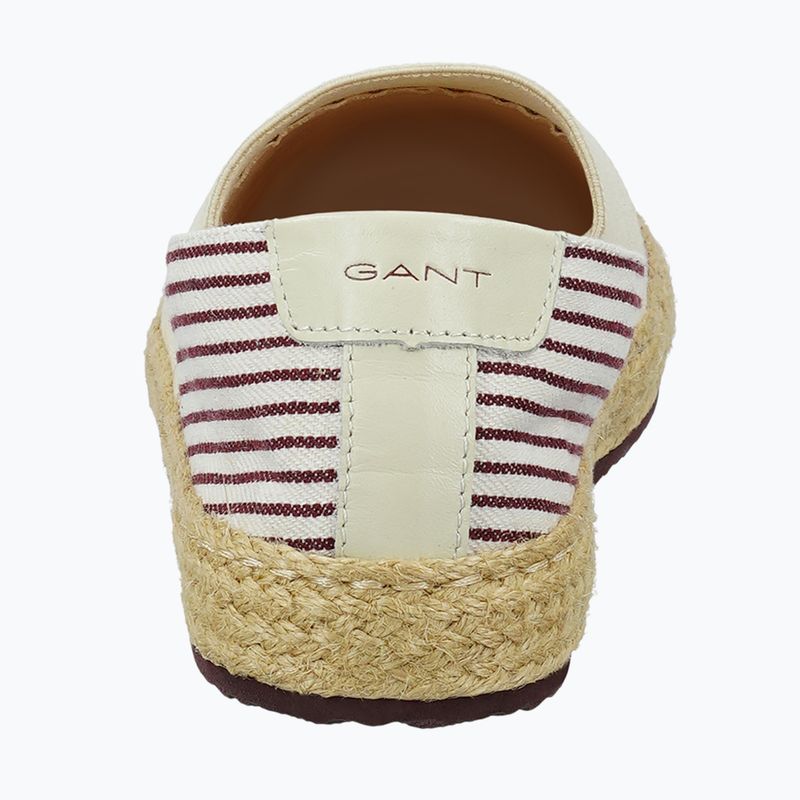 Жіночі еспадрильї GANT Raffiaville brown/cream 4