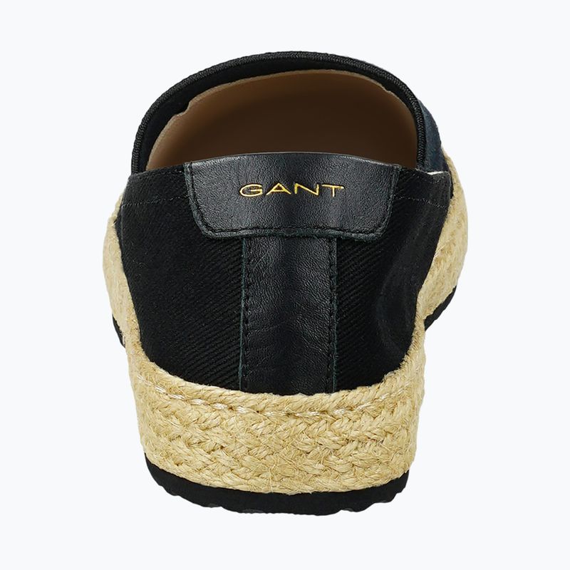 Жіночі еспадрильї GANT Raffiaville black 4