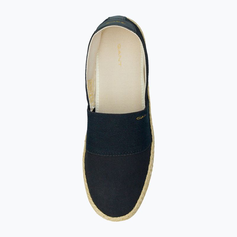 Жіночі еспадрильї GANT Raffiaville black 5