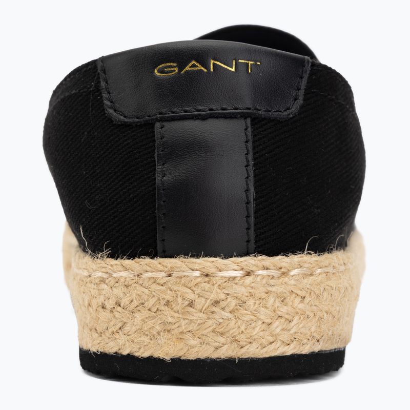 Жіночі еспадрильї GANT Raffiaville black 6