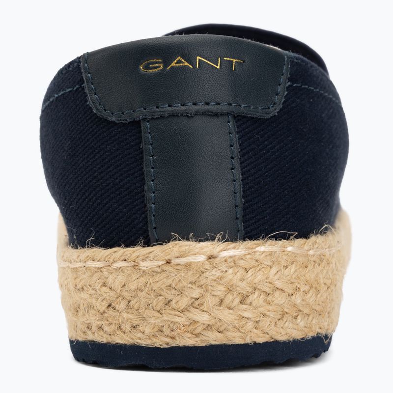 Жіночі еспадрильї GANT Raffiaville marine 6