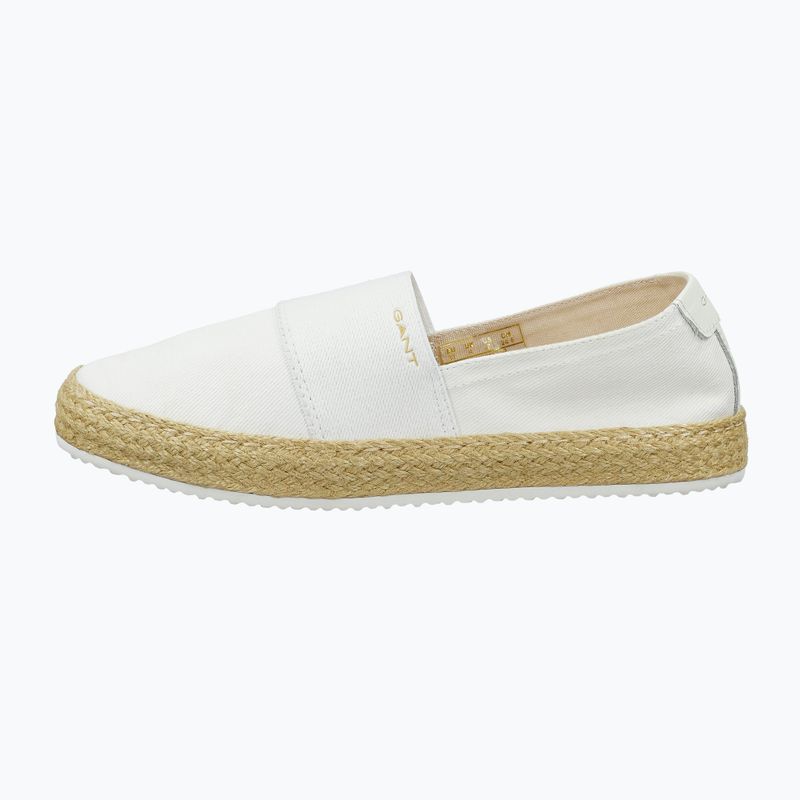 Жіночі еспадрильї GANT Raffiaville off white 2