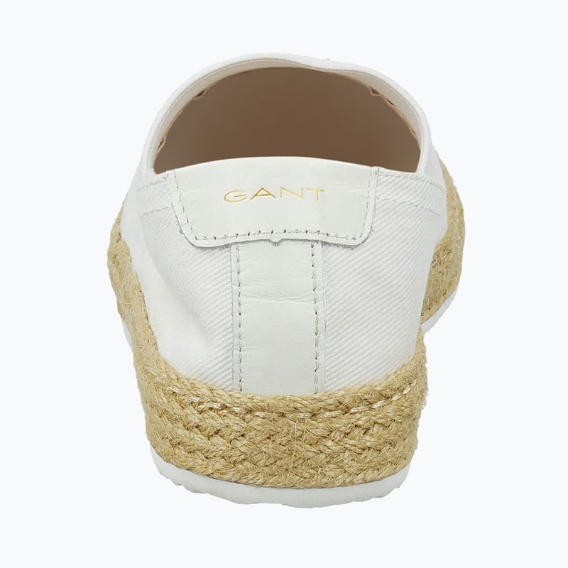 Жіночі еспадрильї GANT Raffiaville off white 4