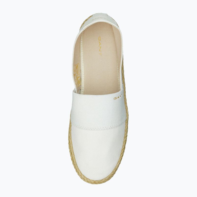 Жіночі еспадрильї GANT Raffiaville off white 5
