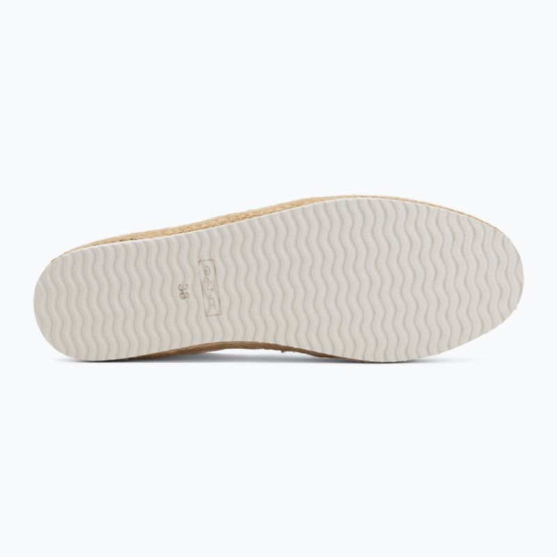 Жіночі еспадрильї GANT Raffiaville off white 4