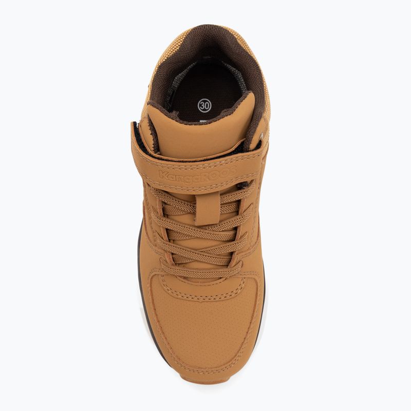 Черевики дитячі KangaROOS K-TS Caspo EV RTX tan/dark brown 5