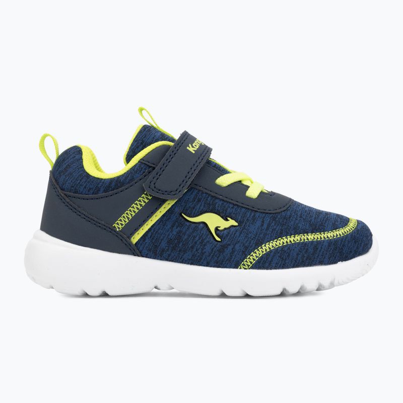 Кросівки дитячі KangaROOS KY-Chummy EV dk navy/lime 2