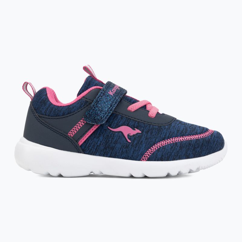 Кросівки дитячі KangaROOS KY-Chummy EV dk navy/fandango pink 2