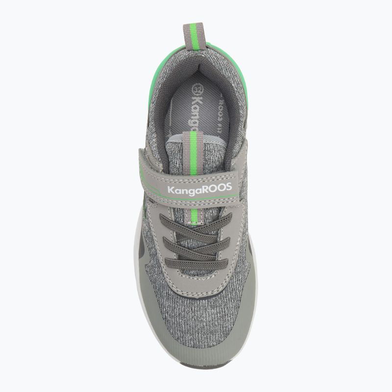 Дитячі кросівки KangaROOS KD-Gym EV пара сірий/неоновий зелений 5