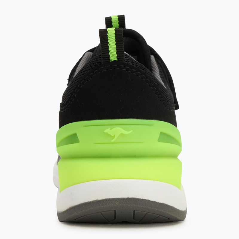 Дитячі кросівки KangaROOS KD-Gym EV jet чорні/неоново-жовті 6