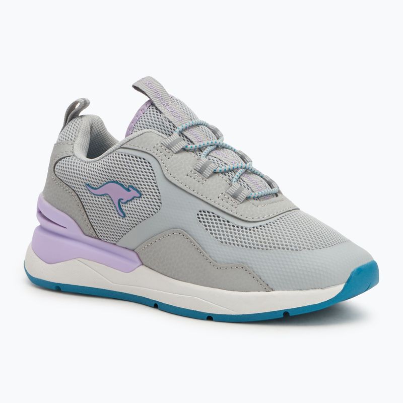 Дитячі черевики KangaROOS KD-Road парові сірі/лавандові