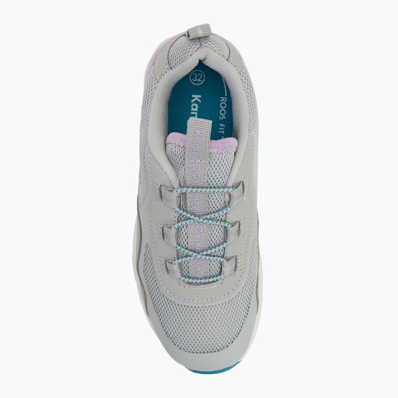 Дитячі черевики KangaROOS KD-Road парові сірі/лавандові 5