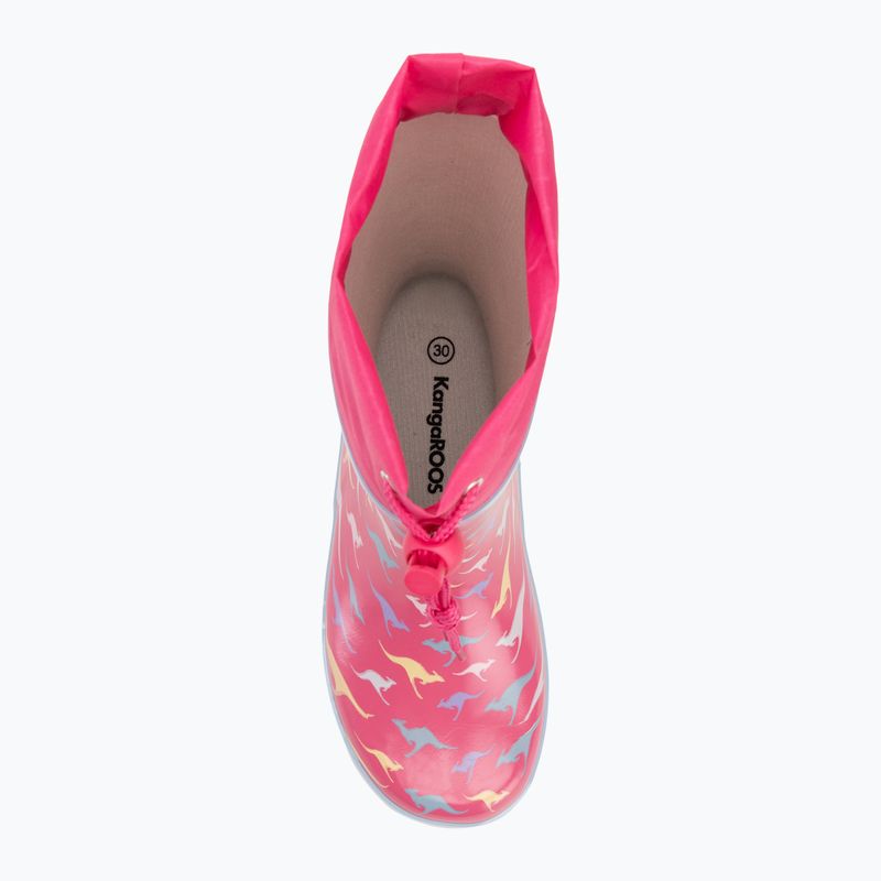 Дитячі веллінги KangaROOS K-Summerrain fandago рожевий/кенгуру 5