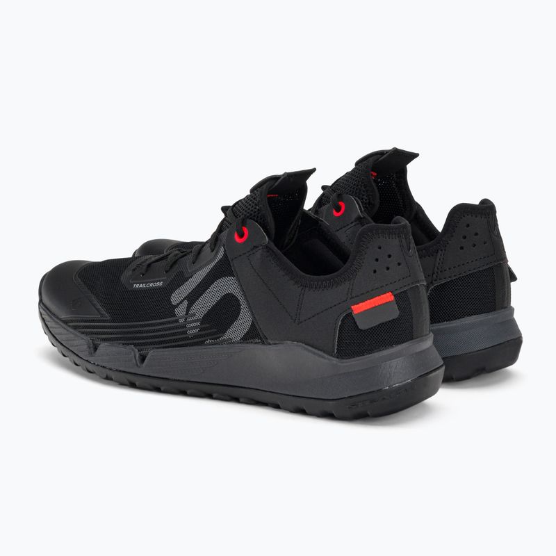 Кросівки велосипедні на платформі чоловічі adidas FIVE TEN Trailcross LT core black/grey two/solar red 4