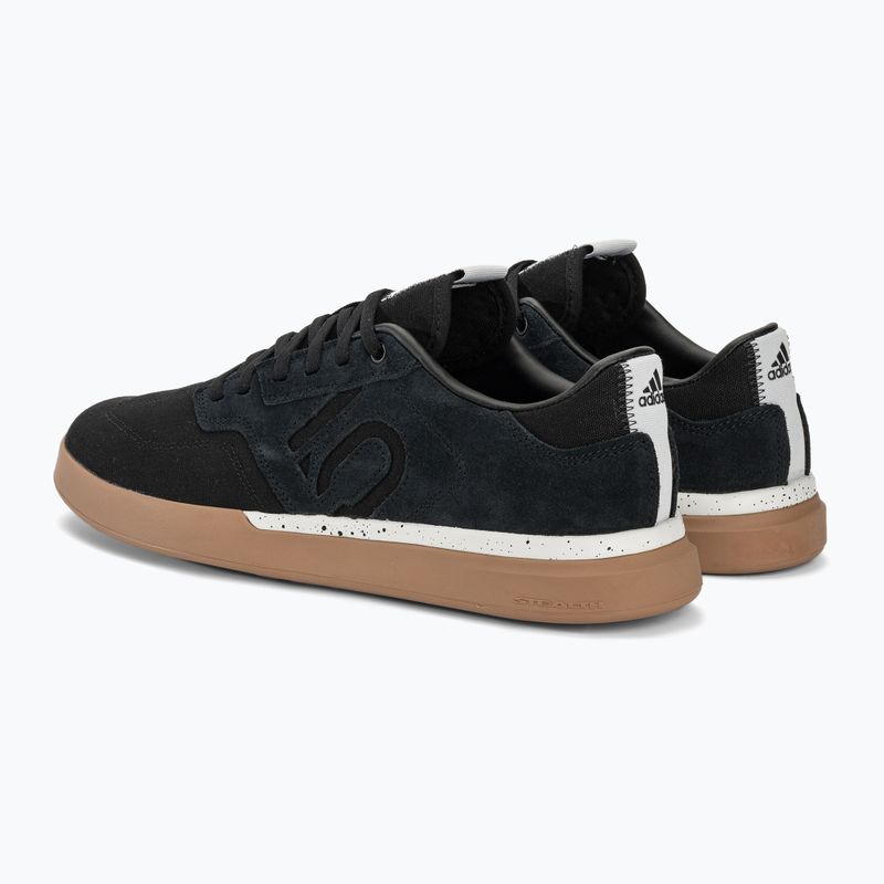 Кросівки велосипедні на платформі чоловічі adidas FIVE TEN Sleuth core black/core black/gum m2 4