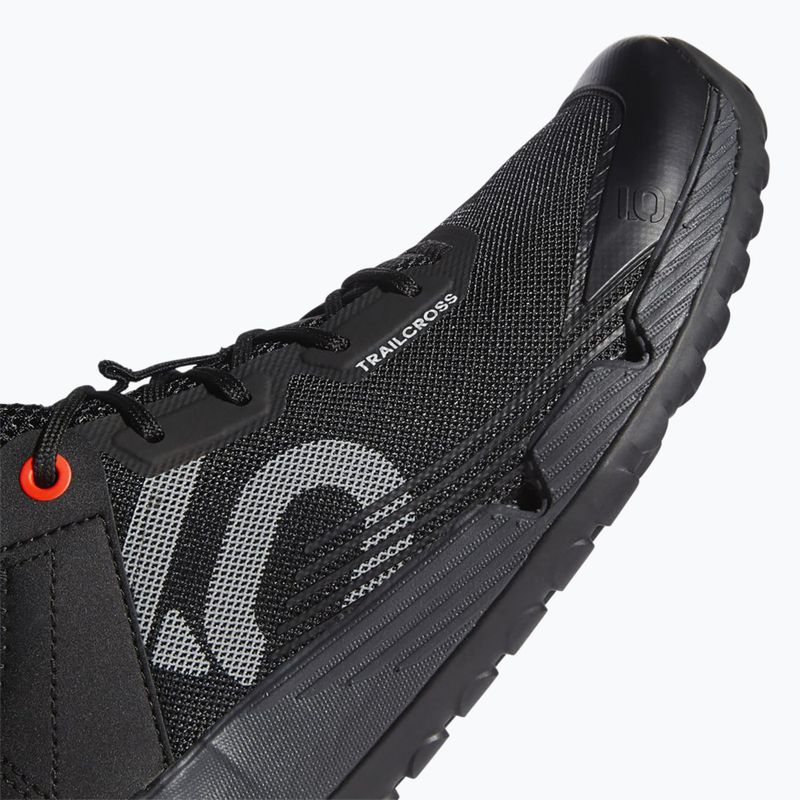 Кросівки велосипедні на платформі жіночі adidas FIVE TEN Trailcross LT core black/grey two/solar red 10