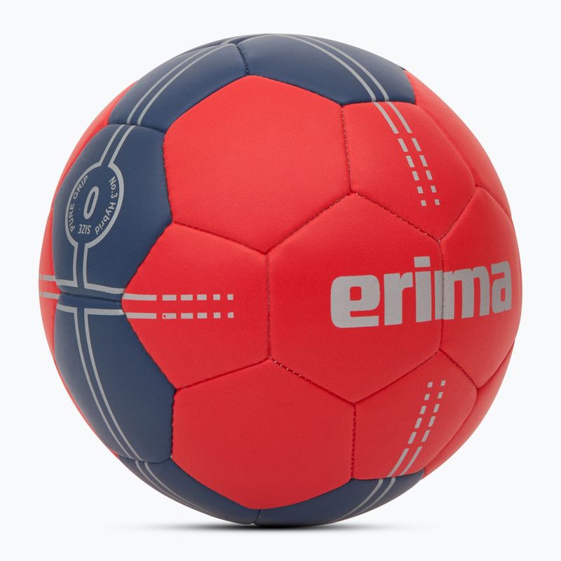 М'яч гандбольний ERIMA Pure Grip No. 3 Hybrid red/new navy розмір 0 2