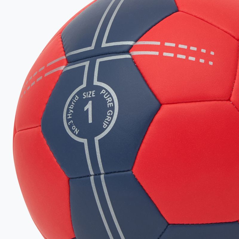 М'яч гандбольний ERIMA Pure Grip No. 3 Hybrid red/new navy розмір 1 3