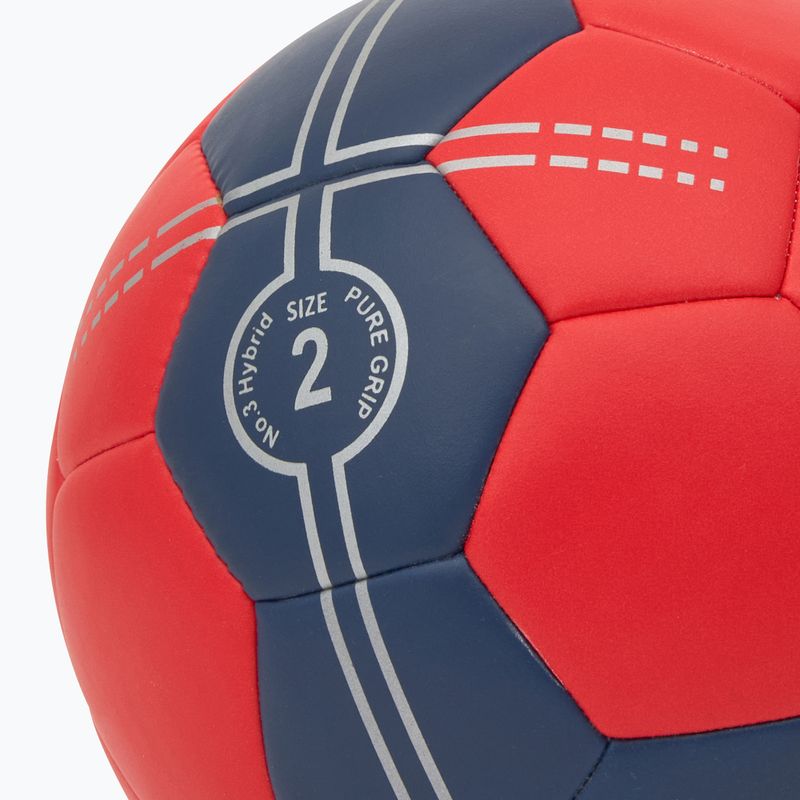М'яч гандбольний ERIMA Pure Grip No. 3 Hybrid red/new navy розмір 2 3