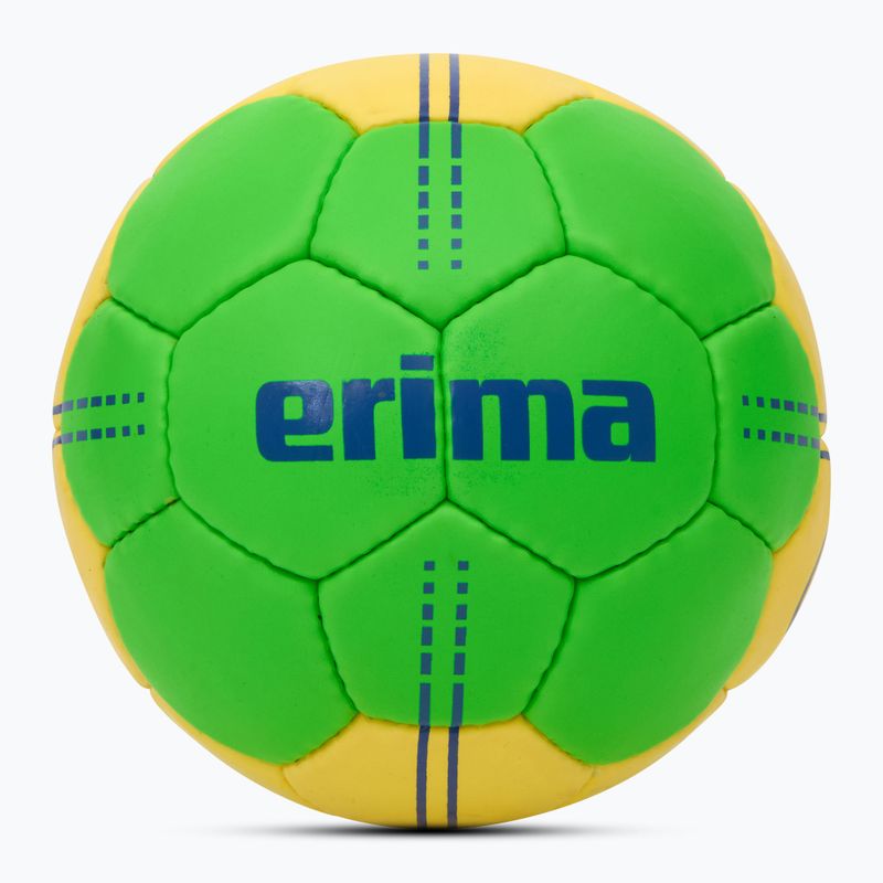 М'яч гандбольний ERIMA Pure Grip No. 4 green/yellow розмір 0