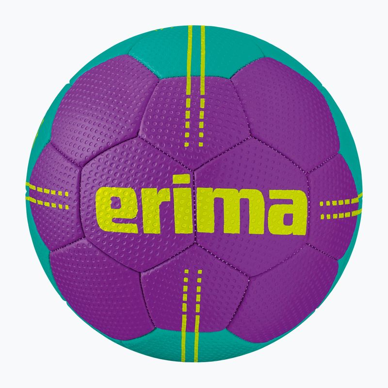 М'яч гандбольний дитячий ERIMA Pure Grip Junior purple/columbia розмір 0