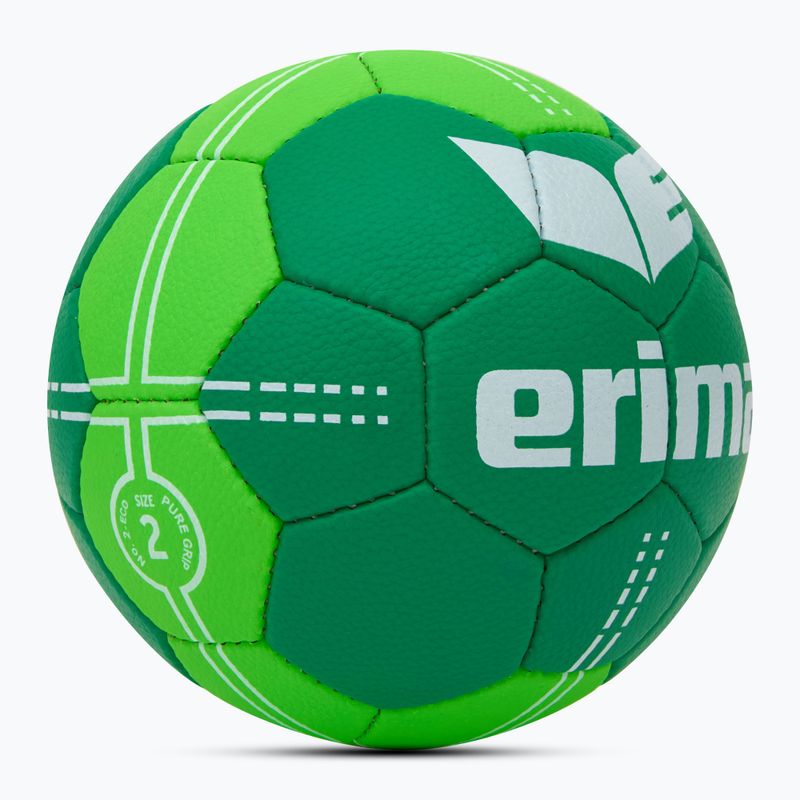 М'яч гандбольний ERIMA Pure Grip No. 2 Eco emerald/green розмір 2 2