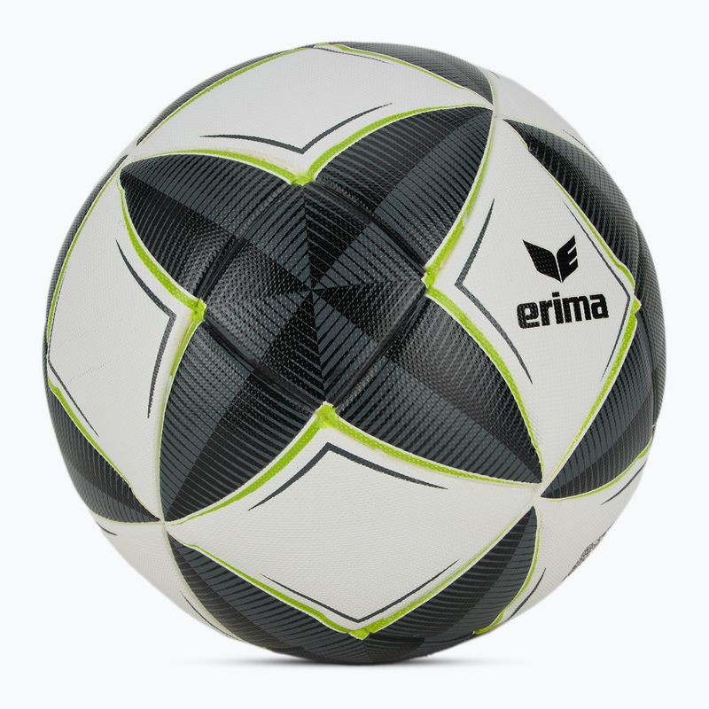 М'яч футбольний ERIMA Senzor Star Match black/grey розмір 5 2