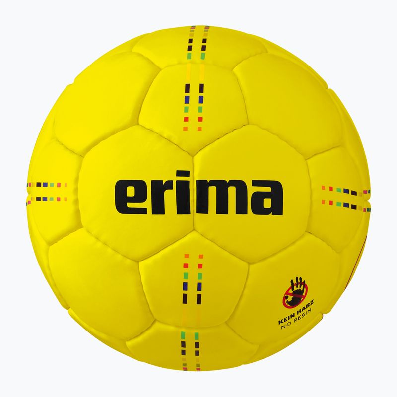 М'яч гандбольний ERIMA Pure Grip No. 5 Wax-Free yellow розмір 0 4