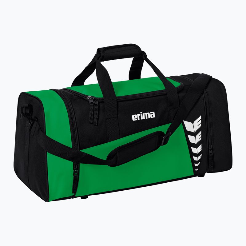 Сумка для тренувань ERIMA Six Wings Sports Bag 49,5 л emerald/black