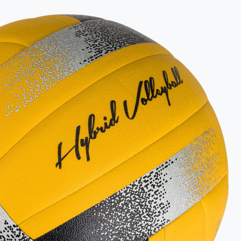 М'яч волейбольний ERIMA Hybrid Volleyball yellow/black/silver 3