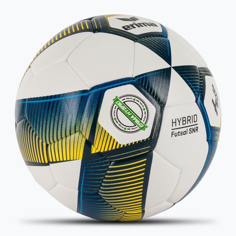 М'яч футбольний ERIMA Hybrid Futsal new navy/yellow розмір 4 2