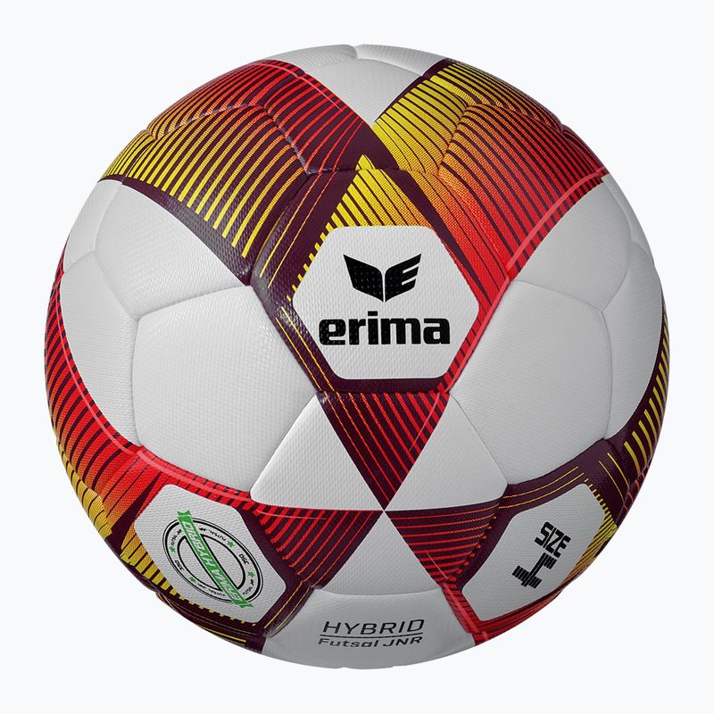 М'яч футбольний ERIMA Hybrid Futsal red/yellow розмір 4